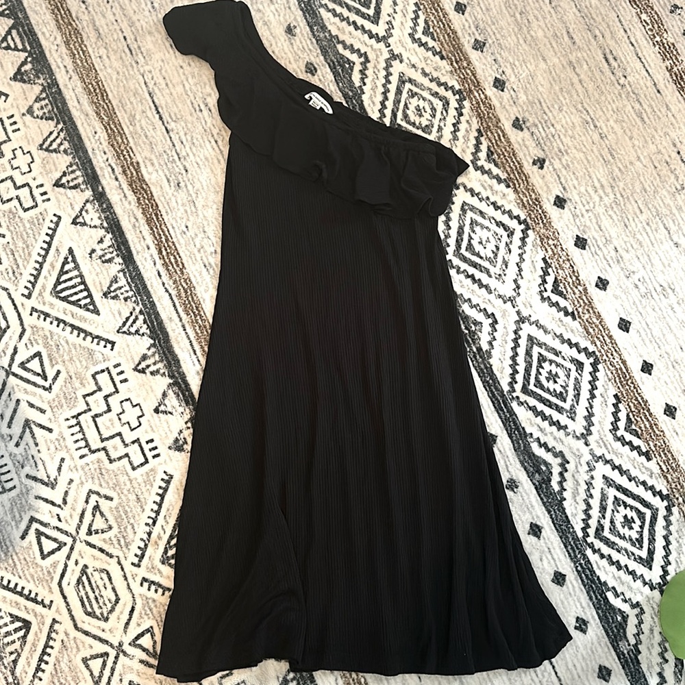 American Eagle Outfitters Little Black one strap dress.